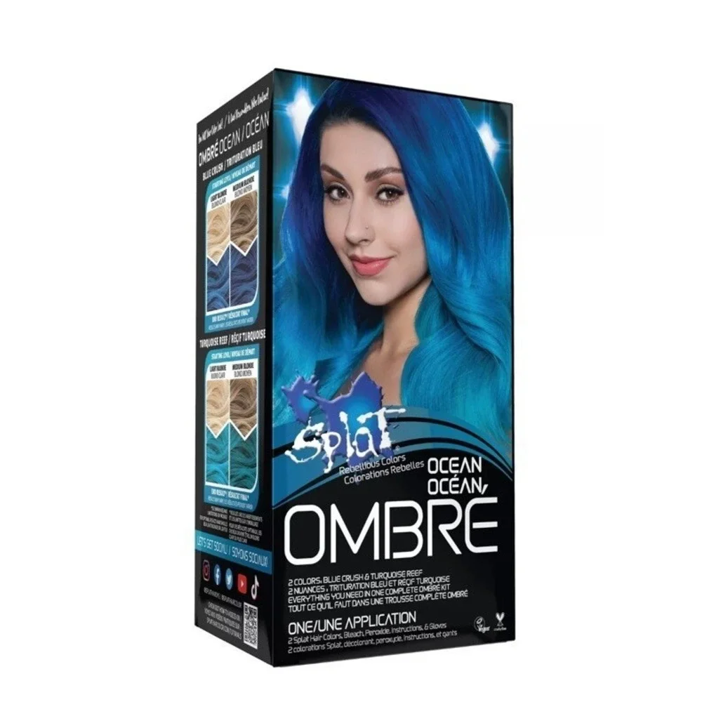 Splat Hair Dye‎ Blue Ombre Ocean - 30 Wash